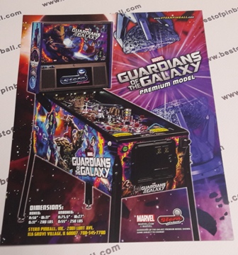 Guardians of the Galaxy Premium Flyer (Stern) - zum Schließen ins Bild klicken